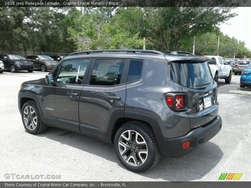 Granite Crystal Metallic / Black 2018 Jeep Renegade Latitude