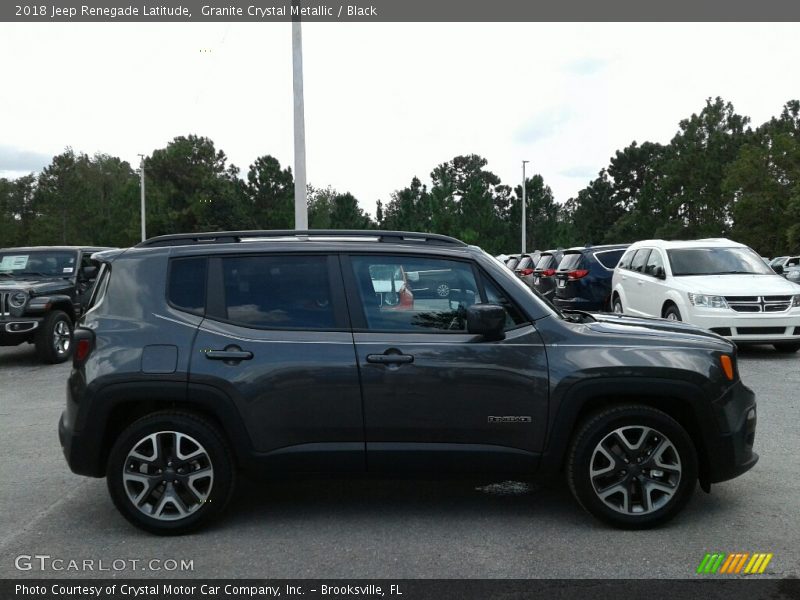 Granite Crystal Metallic / Black 2018 Jeep Renegade Latitude