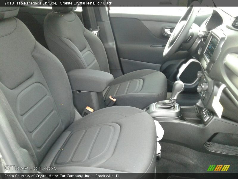 Granite Crystal Metallic / Black 2018 Jeep Renegade Latitude