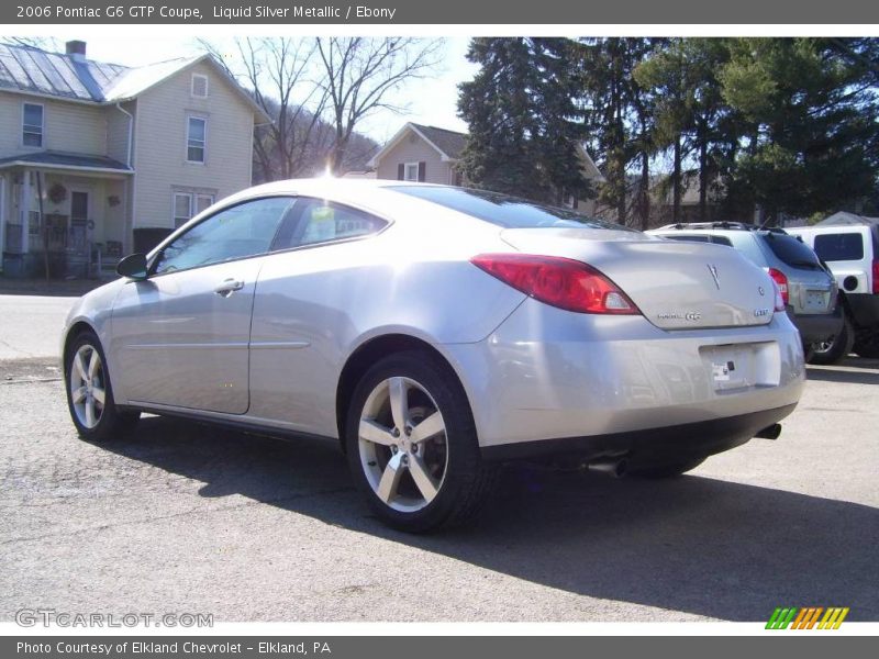Liquid Silver Metallic / Ebony 2006 Pontiac G6 GTP Coupe