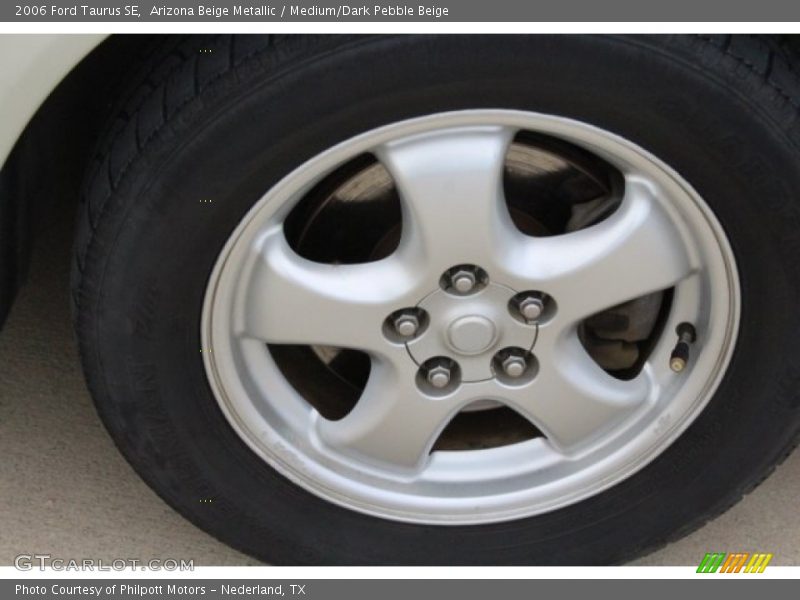 Arizona Beige Metallic / Medium/Dark Pebble Beige 2006 Ford Taurus SE