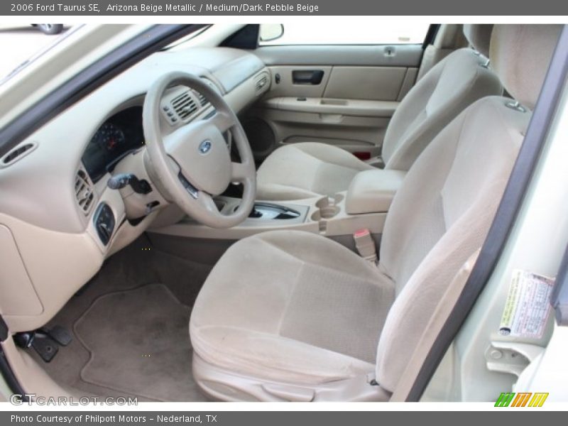 Arizona Beige Metallic / Medium/Dark Pebble Beige 2006 Ford Taurus SE