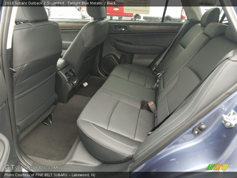 Twilight Blue Metallic / Black 2018 Subaru Outback 2.5i Limited
