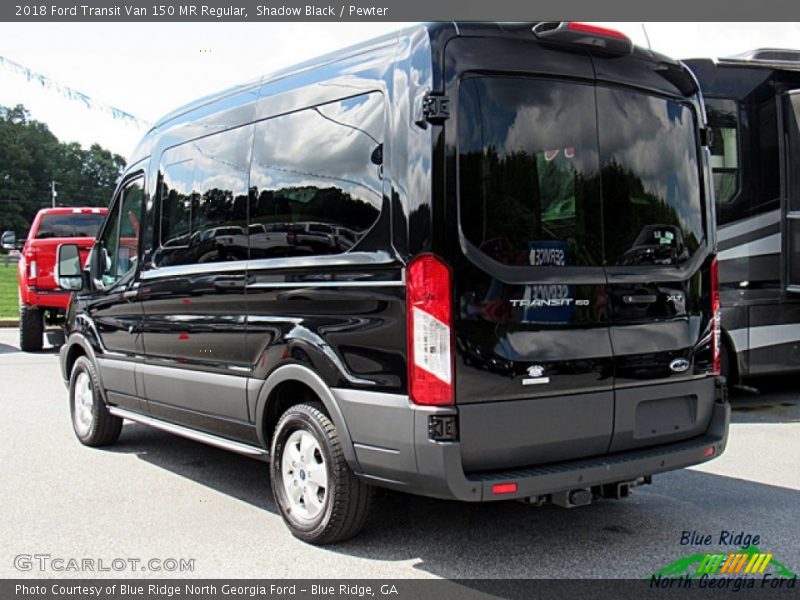 Shadow Black / Pewter 2018 Ford Transit Van 150 MR Regular
