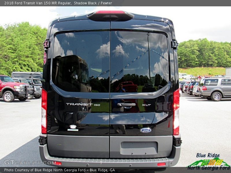Shadow Black / Pewter 2018 Ford Transit Van 150 MR Regular