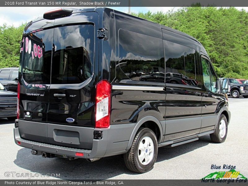 Shadow Black / Pewter 2018 Ford Transit Van 150 MR Regular