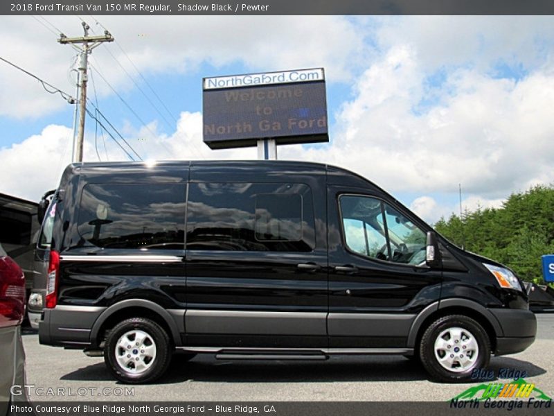 Shadow Black / Pewter 2018 Ford Transit Van 150 MR Regular