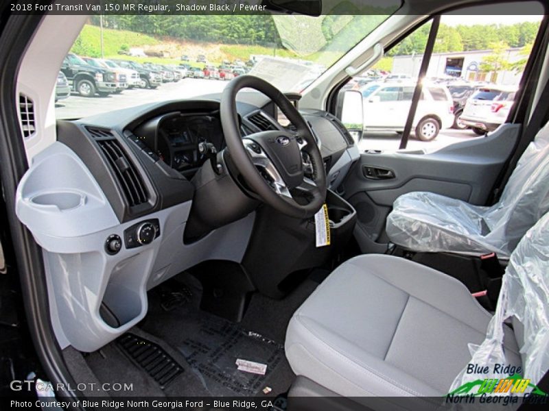 Shadow Black / Pewter 2018 Ford Transit Van 150 MR Regular