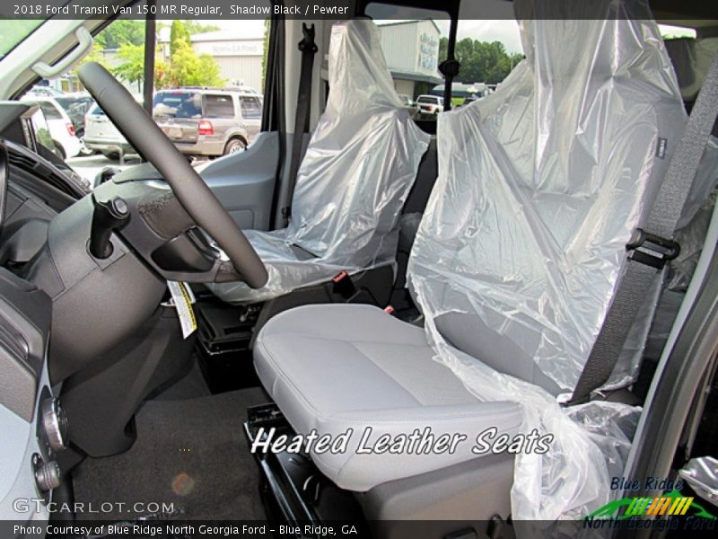 Shadow Black / Pewter 2018 Ford Transit Van 150 MR Regular