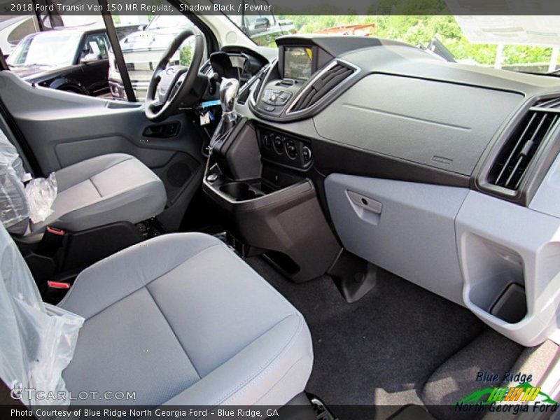 Shadow Black / Pewter 2018 Ford Transit Van 150 MR Regular