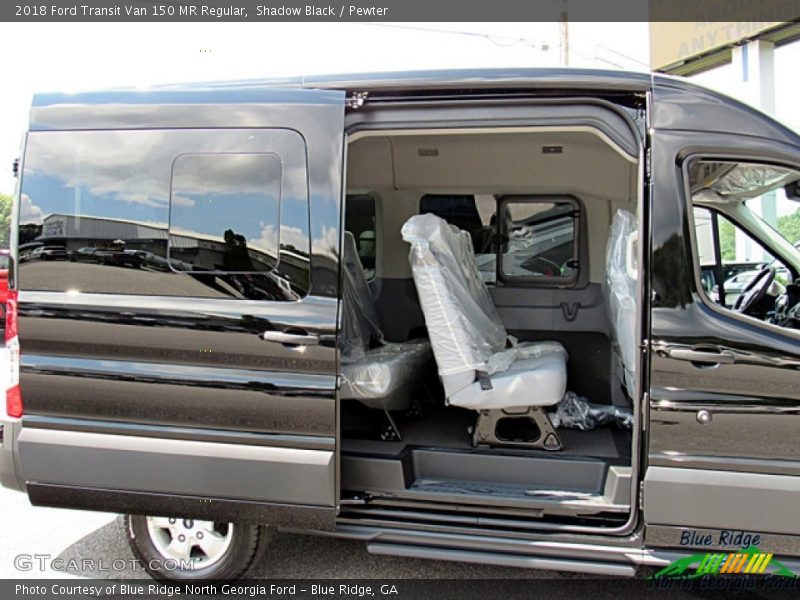 Shadow Black / Pewter 2018 Ford Transit Van 150 MR Regular