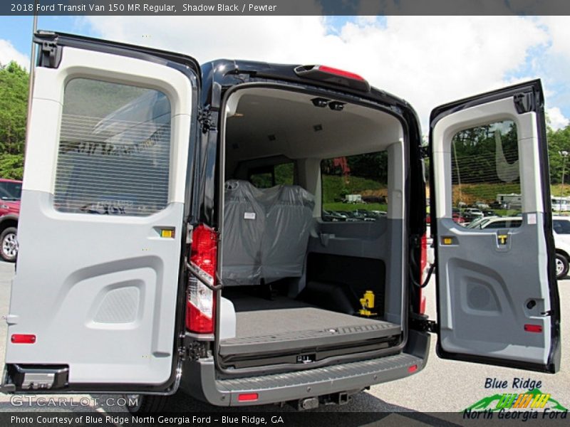 Shadow Black / Pewter 2018 Ford Transit Van 150 MR Regular