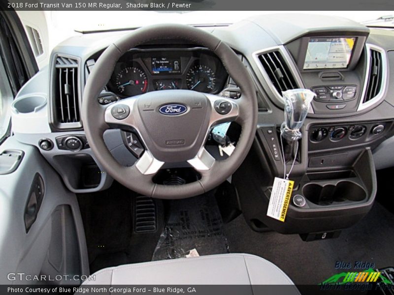 Shadow Black / Pewter 2018 Ford Transit Van 150 MR Regular