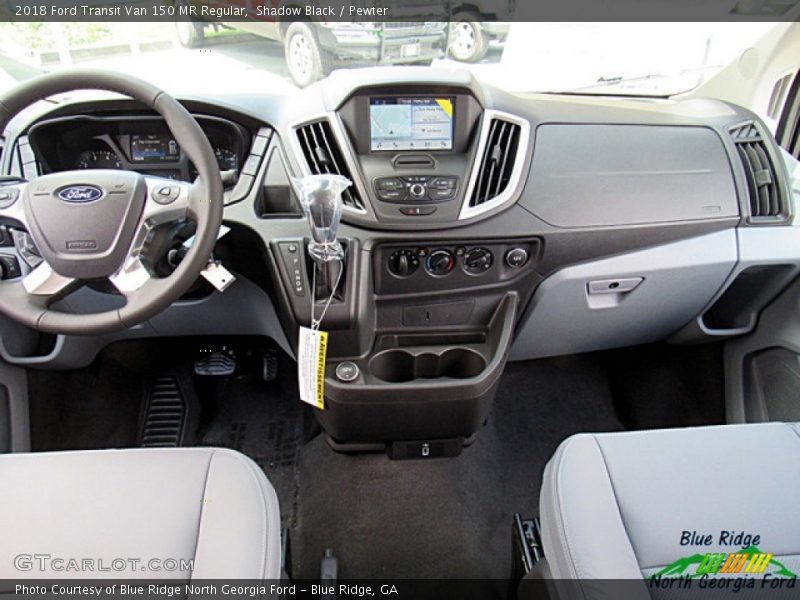 Shadow Black / Pewter 2018 Ford Transit Van 150 MR Regular
