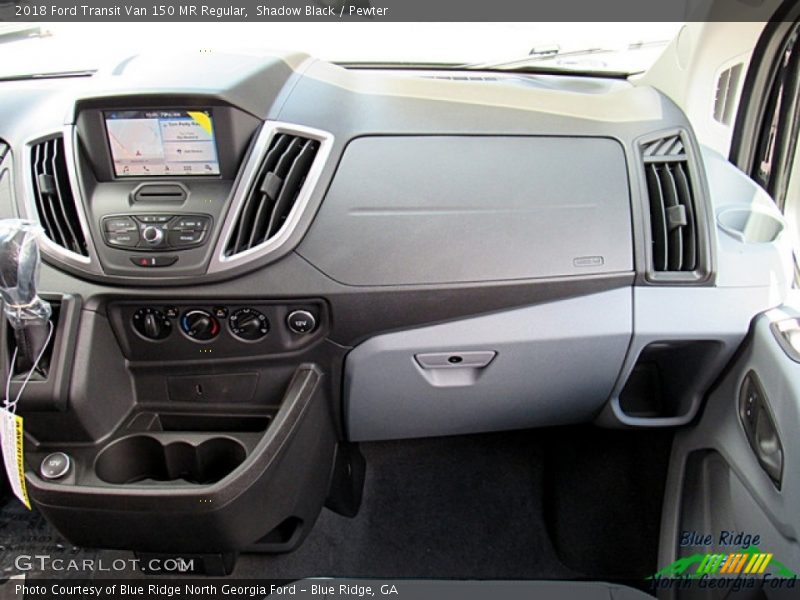 Shadow Black / Pewter 2018 Ford Transit Van 150 MR Regular