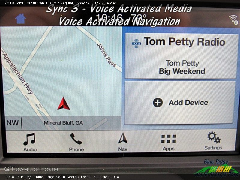 Shadow Black / Pewter 2018 Ford Transit Van 150 MR Regular