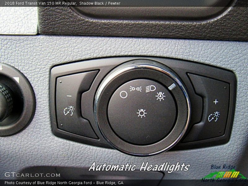 Shadow Black / Pewter 2018 Ford Transit Van 150 MR Regular