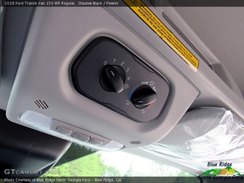 Shadow Black / Pewter 2018 Ford Transit Van 150 MR Regular