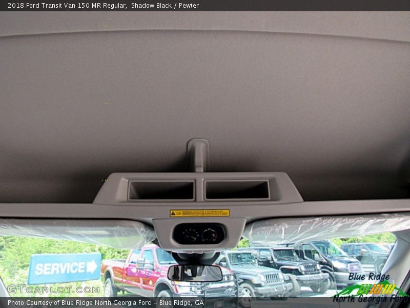 Shadow Black / Pewter 2018 Ford Transit Van 150 MR Regular