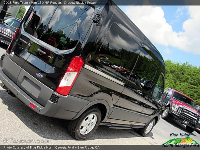 Shadow Black / Pewter 2018 Ford Transit Van 150 MR Regular