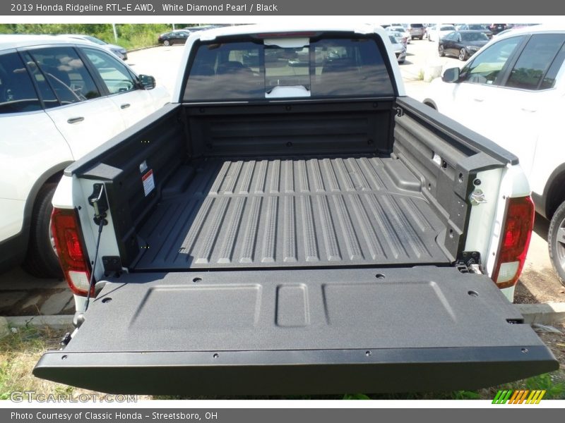 White Diamond Pearl / Black 2019 Honda Ridgeline RTL-E AWD