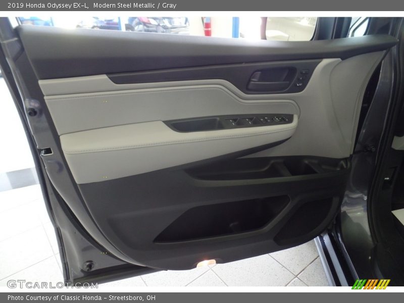 Modern Steel Metallic / Gray 2019 Honda Odyssey EX-L