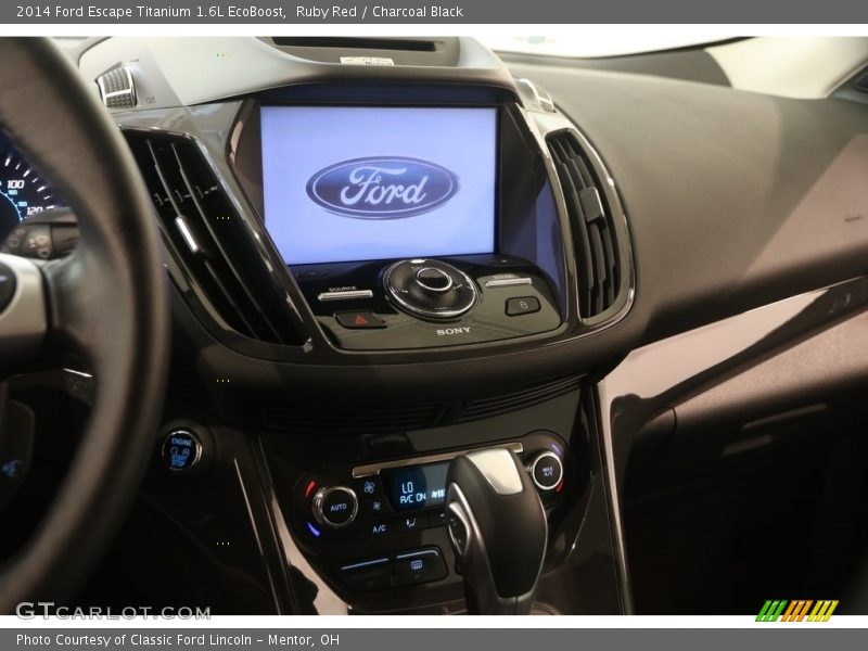 Ruby Red / Charcoal Black 2014 Ford Escape Titanium 1.6L EcoBoost