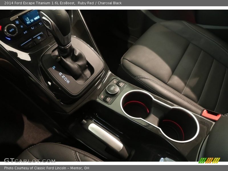 Ruby Red / Charcoal Black 2014 Ford Escape Titanium 1.6L EcoBoost