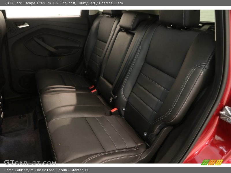 Ruby Red / Charcoal Black 2014 Ford Escape Titanium 1.6L EcoBoost