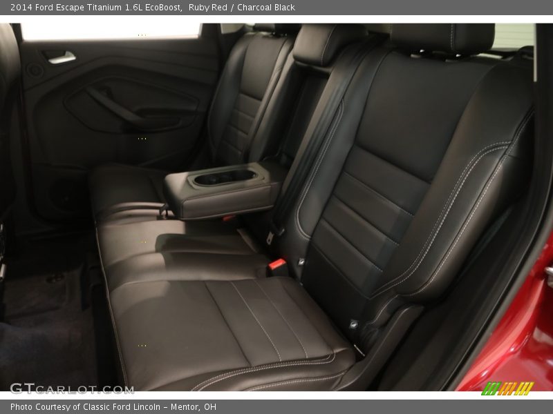 Ruby Red / Charcoal Black 2014 Ford Escape Titanium 1.6L EcoBoost