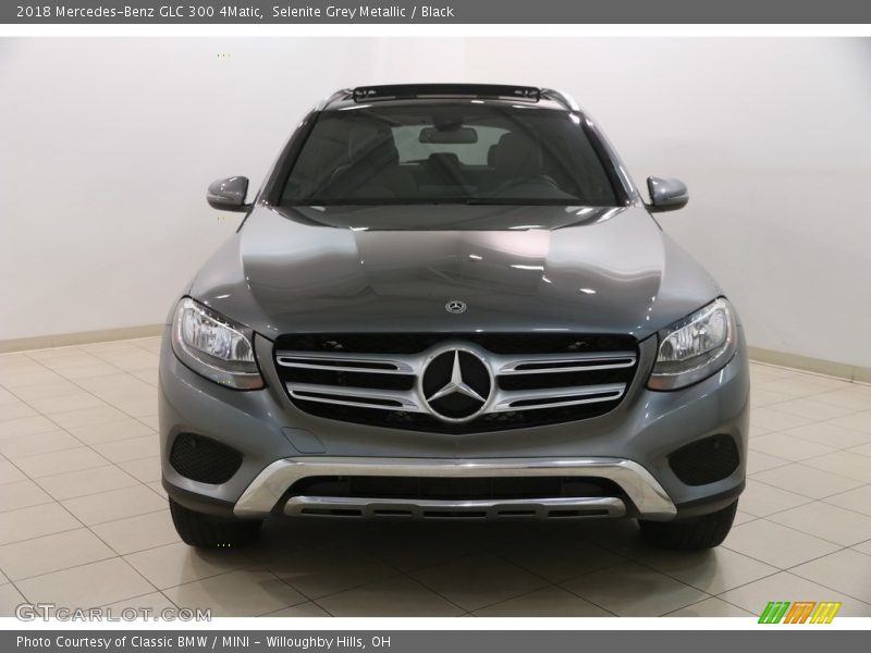 Selenite Grey Metallic / Black 2018 Mercedes-Benz GLC 300 4Matic