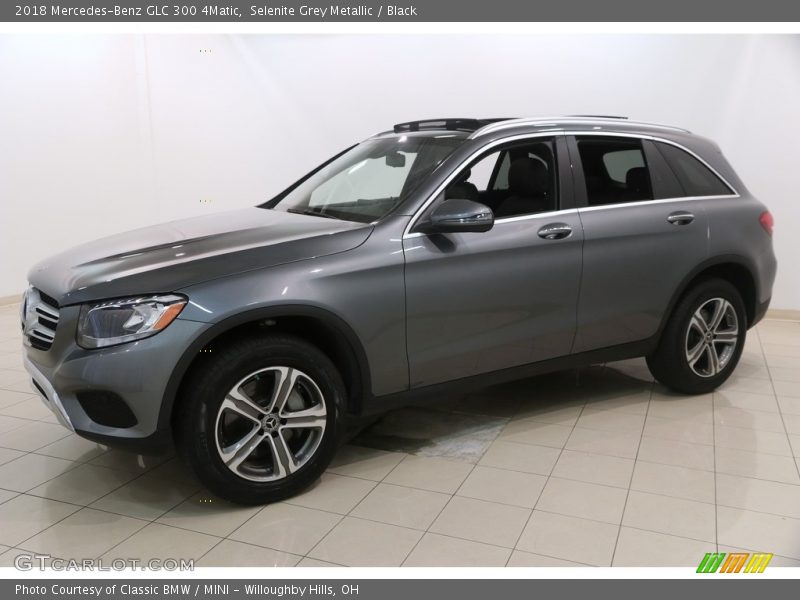 Selenite Grey Metallic / Black 2018 Mercedes-Benz GLC 300 4Matic