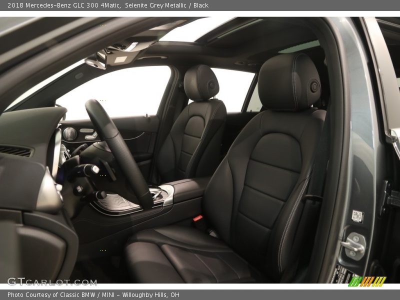 Selenite Grey Metallic / Black 2018 Mercedes-Benz GLC 300 4Matic