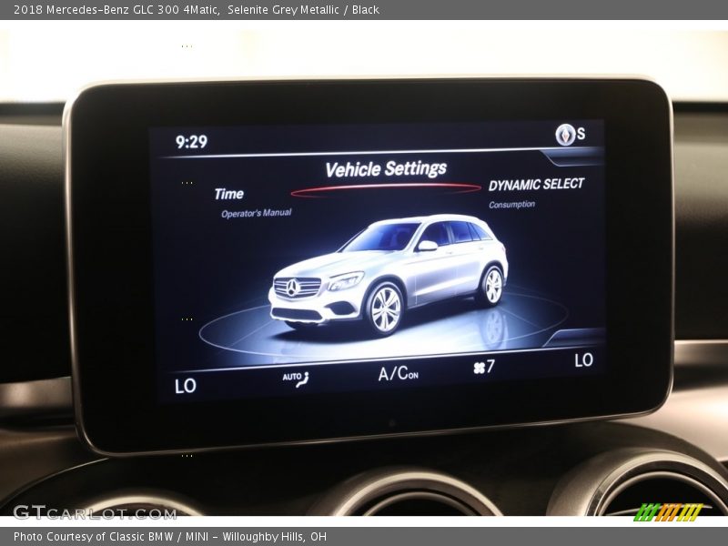 Selenite Grey Metallic / Black 2018 Mercedes-Benz GLC 300 4Matic