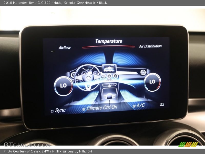 Selenite Grey Metallic / Black 2018 Mercedes-Benz GLC 300 4Matic