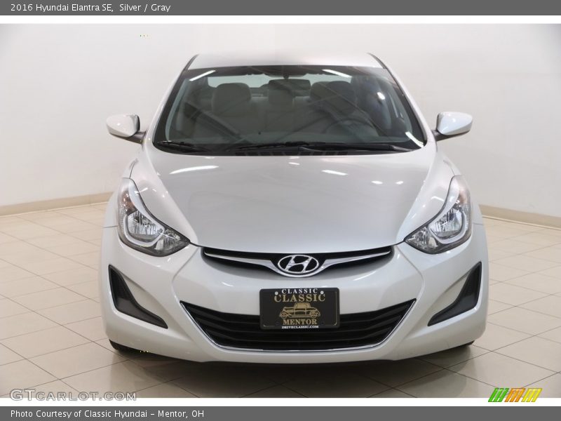 Silver / Gray 2016 Hyundai Elantra SE