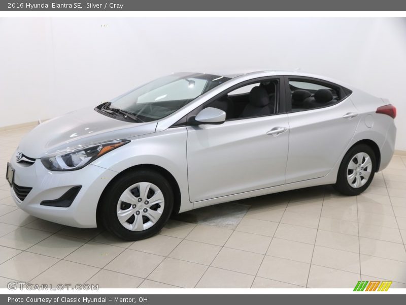 Silver / Gray 2016 Hyundai Elantra SE