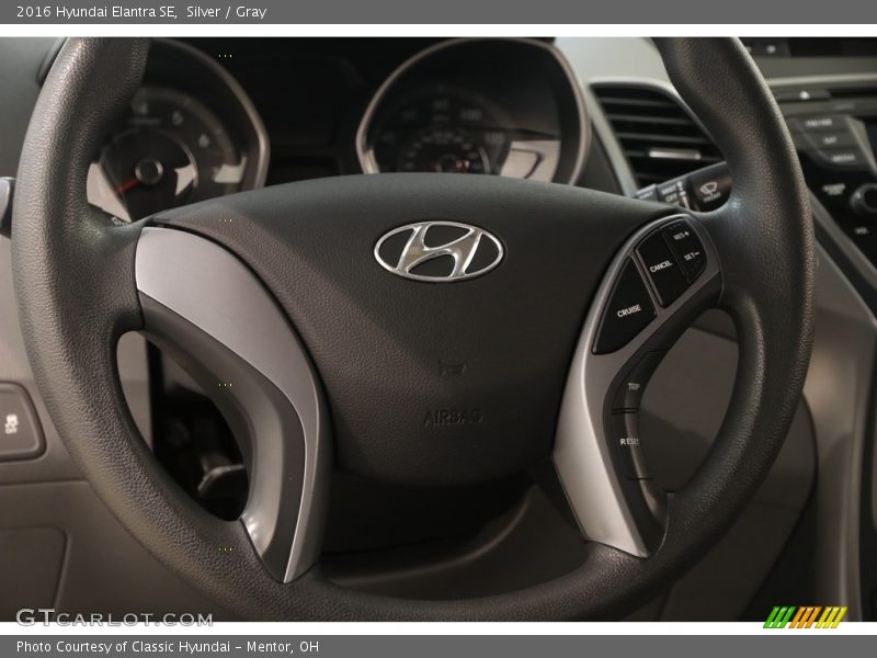 Silver / Gray 2016 Hyundai Elantra SE