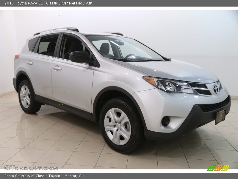Classic Silver Metallic / Ash 2015 Toyota RAV4 LE