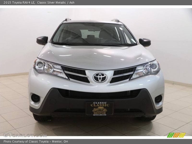 Classic Silver Metallic / Ash 2015 Toyota RAV4 LE
