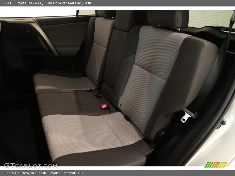 Classic Silver Metallic / Ash 2015 Toyota RAV4 LE