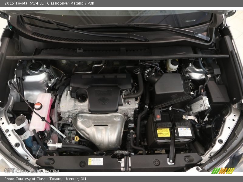 Classic Silver Metallic / Ash 2015 Toyota RAV4 LE