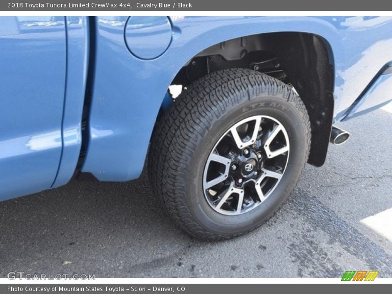 Cavalry Blue / Black 2018 Toyota Tundra Limited CrewMax 4x4