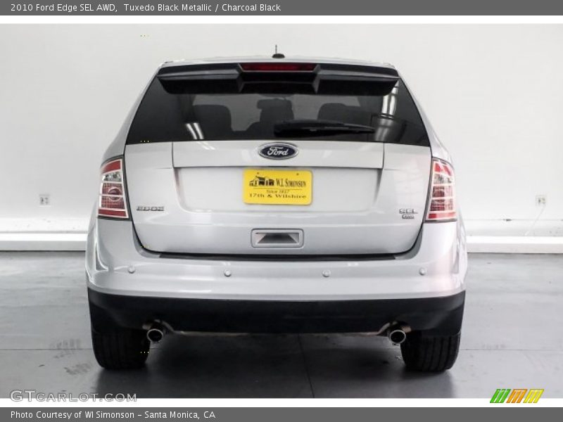 Tuxedo Black Metallic / Charcoal Black 2010 Ford Edge SEL AWD