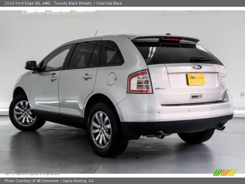 Tuxedo Black Metallic / Charcoal Black 2010 Ford Edge SEL AWD