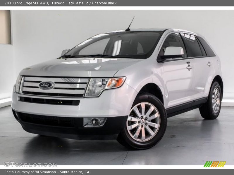 Tuxedo Black Metallic / Charcoal Black 2010 Ford Edge SEL AWD