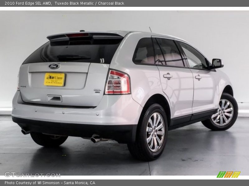 Tuxedo Black Metallic / Charcoal Black 2010 Ford Edge SEL AWD