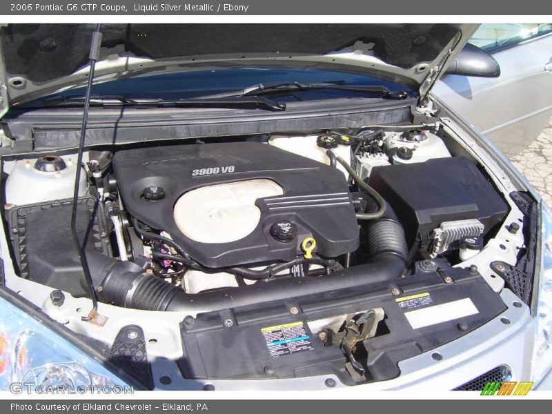 Liquid Silver Metallic / Ebony 2006 Pontiac G6 GTP Coupe