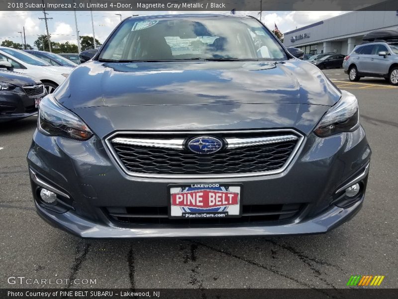 Magnetite Gray Metallic / Black 2018 Subaru Impreza 2.0i Limited 4-Door