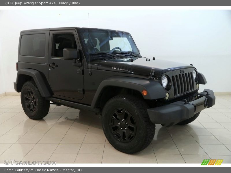 Black / Black 2014 Jeep Wrangler Sport 4x4